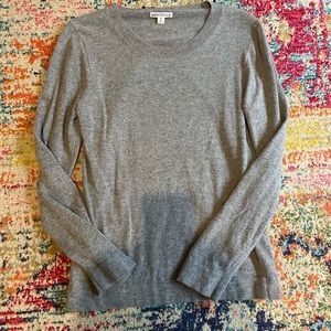 JCrew Gray Wool Sweater